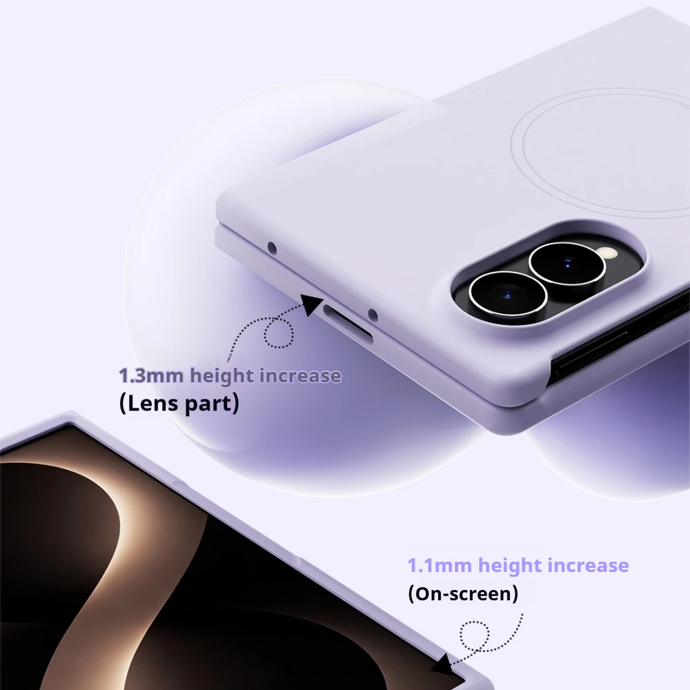 Z Fold8 Liquid Silicone for Magsafe Phone Case for Samsung Galaxy Z Fold 8 Wide Magnetic Wireless Charging Shockproof Soft Cover - view 3