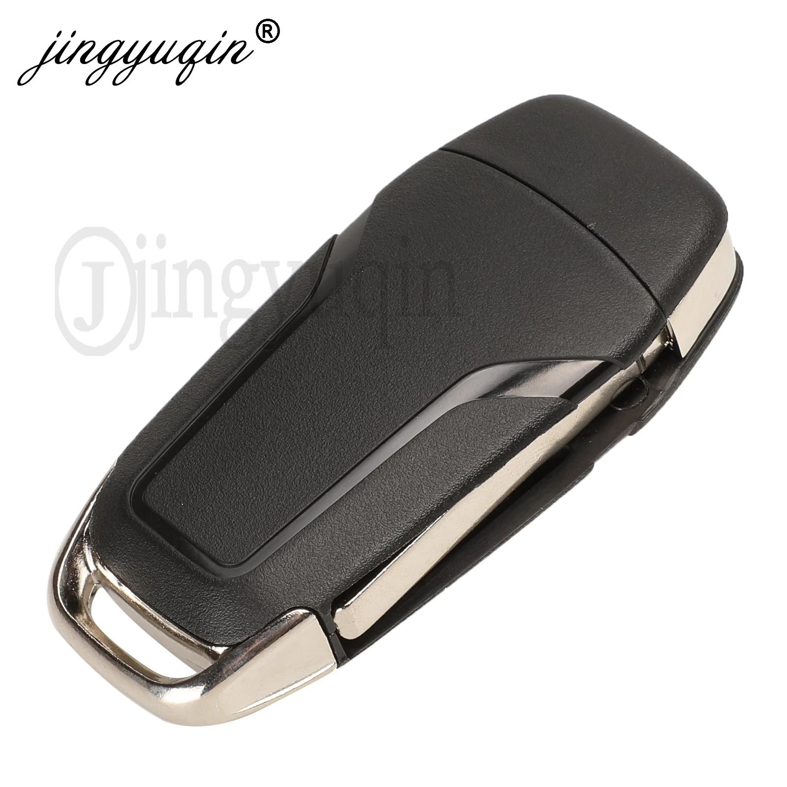 Jingyuqin Penggantian Smart Remote Flip Kunci Tanpa Kunci 4 Tombol 315MHz untuk FORD Fusion 2013-2016 FCC ID: n49-A08TAA