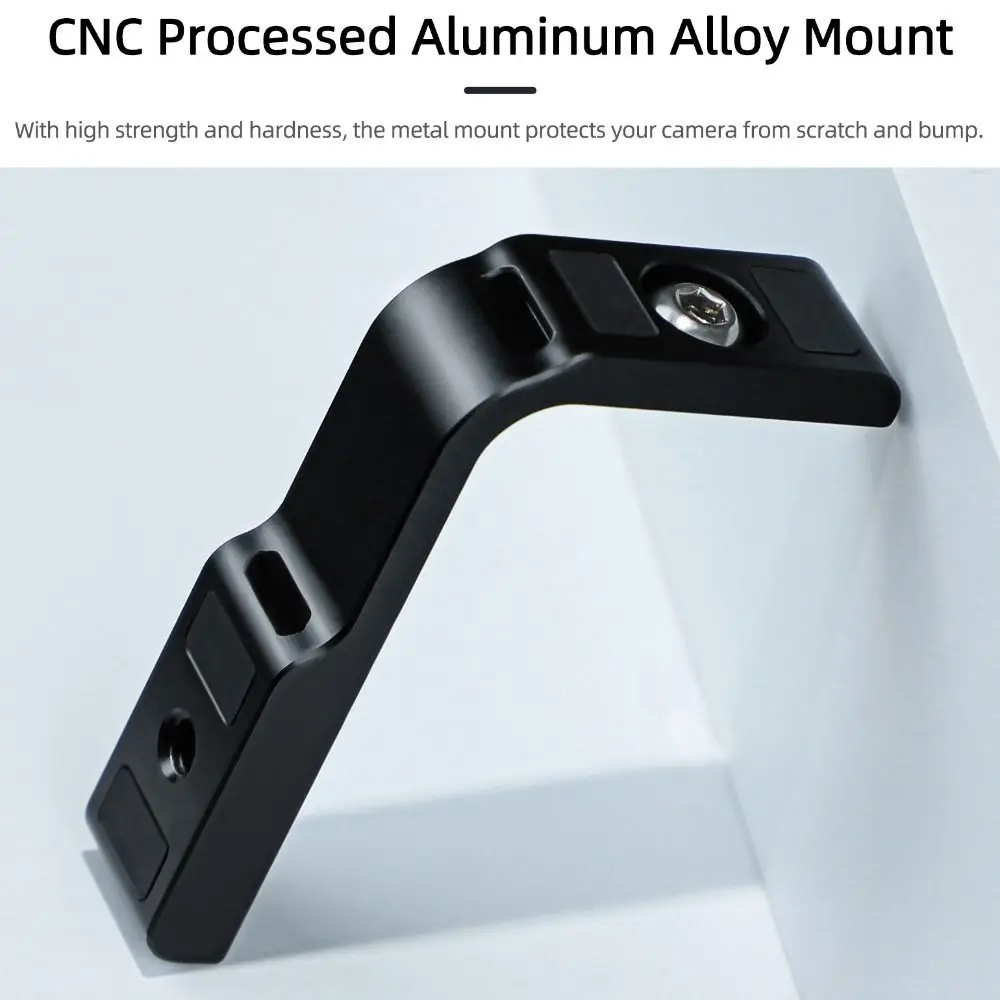 Quick Release Magnetic Bracket Aluminum Alloy Sturdy Horizontal Vertical Adapter L-Shaped for Insta360 X5/X4