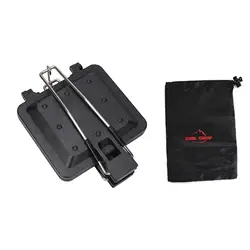 Double Sided Sandwich Baking Pan Nonstick Multifunction Sandwich Break Maker Flip Universal for Breakfast Outdoor Picnic