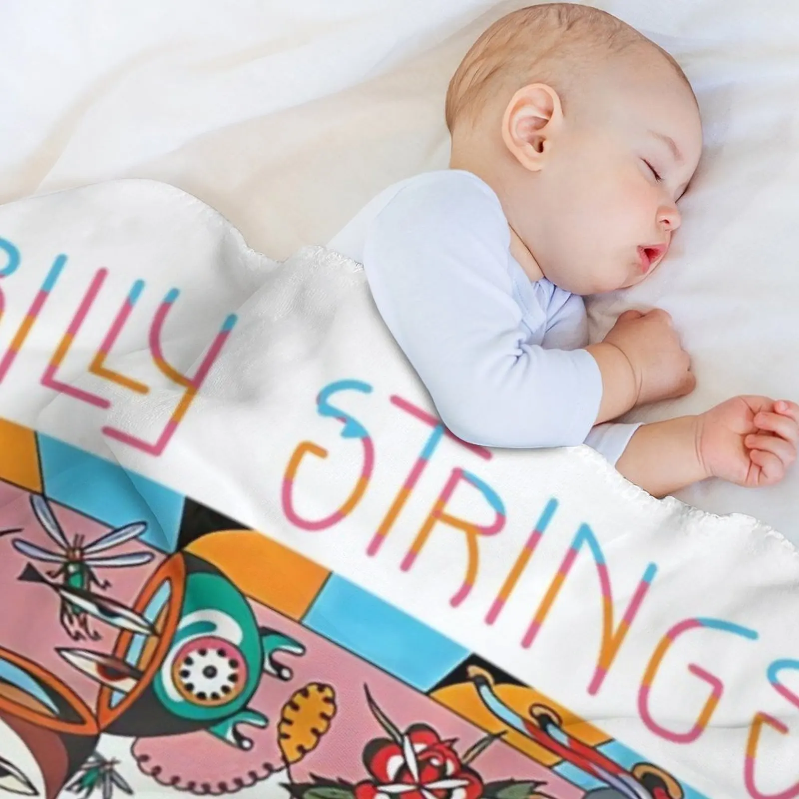 Billy Strings T-ShirtBilly Billy Throw Blanket Nap Softest Cute Plaid Bed linens Giant Sofa Winter beds Blankets 3