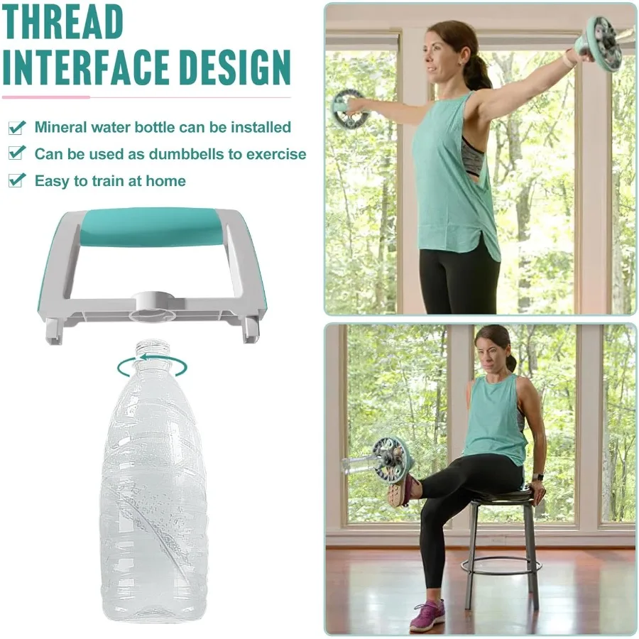 Equipamento abdominal profissional: treinador de núcleo de ioga para academia em casa para mulheres, verde