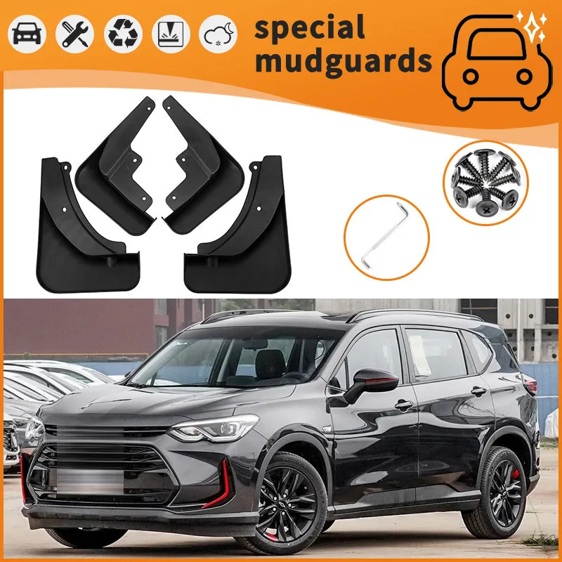 

For 18-20 models Chevrolet Outlander Mudguards Fender Mudflaps Front Rear Flares Splash Guards Cover Car Accessorie