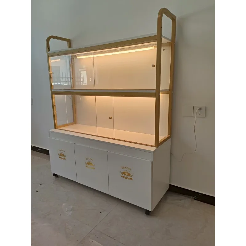 Bread Cabinet Display Cabinet Pastry Snack Shelf Biscuit Side Cabinet Baking Cake Shop Dry Dot Nakajima Bread Rack