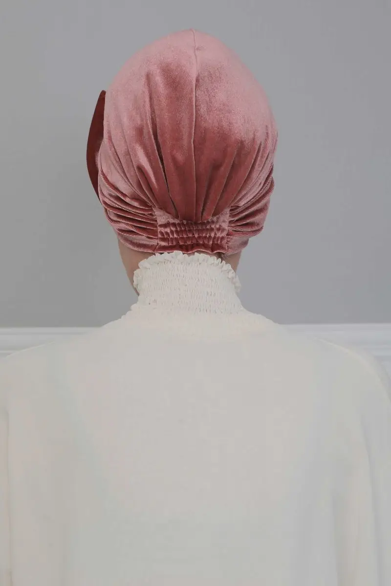 Riesen bogen samt Knochen rose getrocknete