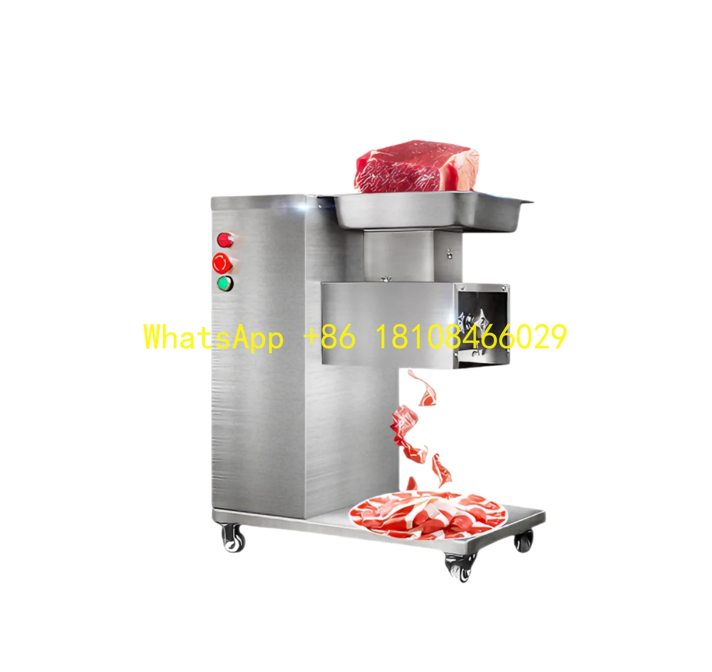 

ew Условия в ресторане и пищевой промышленности. Высокоэффективный электрический вертикальный мясорубка 220 В из нержавеющей стали, N