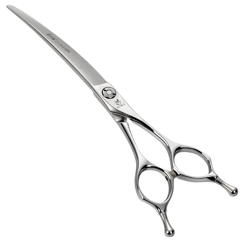 

Fenice JP ATS314 Steel 7 Inch 35 Curved Scissors Pet Dog Grooming Scissors Shears Pet Curved Scissors Dogs Products