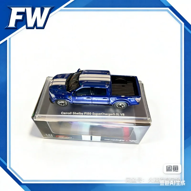 

Shenzhen Jiuzhou Exhibition FineWorks 1:64 Ford F150 Alloy Die-Cast Car Model Simulation Static Display Piecefor AdultCollection