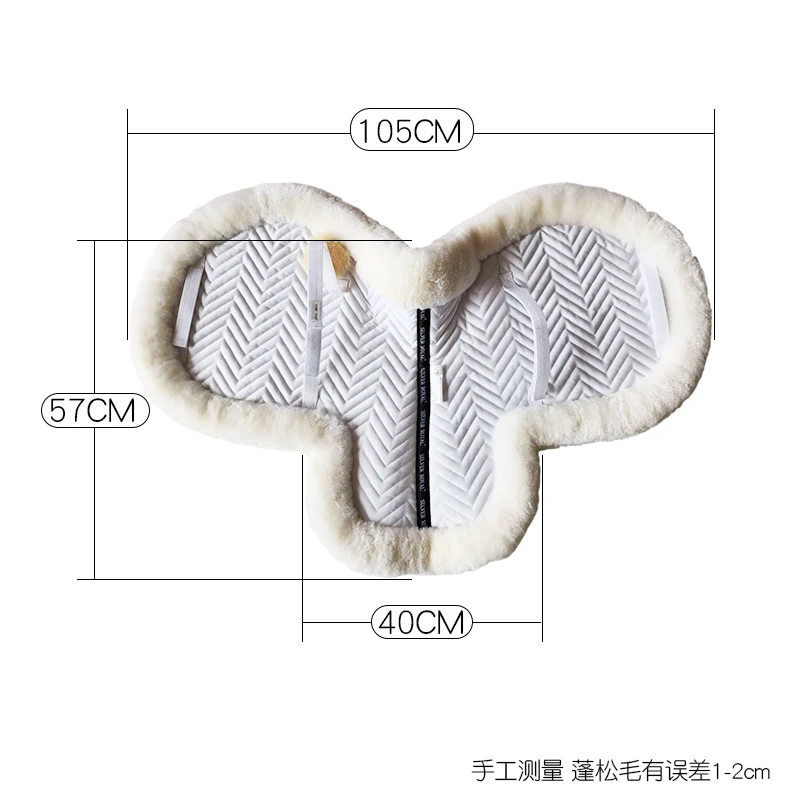 영국 땀이 나는 서랍 안장 패드 양모 패드 종합 안장 패드 땀이 나는 서랍 두꺼운 패드 승마 쿠션 안장 패드