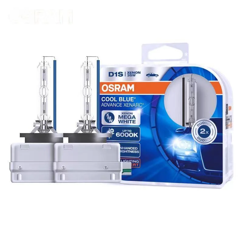 Free Shipping 1 PAIR OSRAM D1S D2S D2R D3S D4S D4R D8S COOL BLUE ADVANCE XENARC  35W 6000K  2PCS GERMAN LIGHTING MADE IN GERMANY 