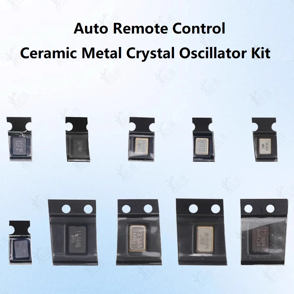 

10pcs Car key repair ceramic metal crystal oscillator kit for VW BMW Benz Hyundai Toyota car remote controls