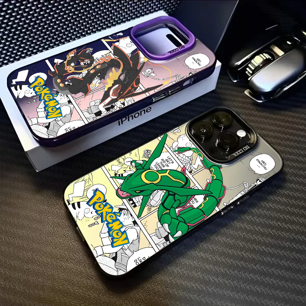 Rayquazas Einzigartiges Design Handyhülle für iPhone 17 16e 16 15 14 13 12 11 Mini Pro Max X XR XSMAX 8 7 Air Plus Anti Fall Matte