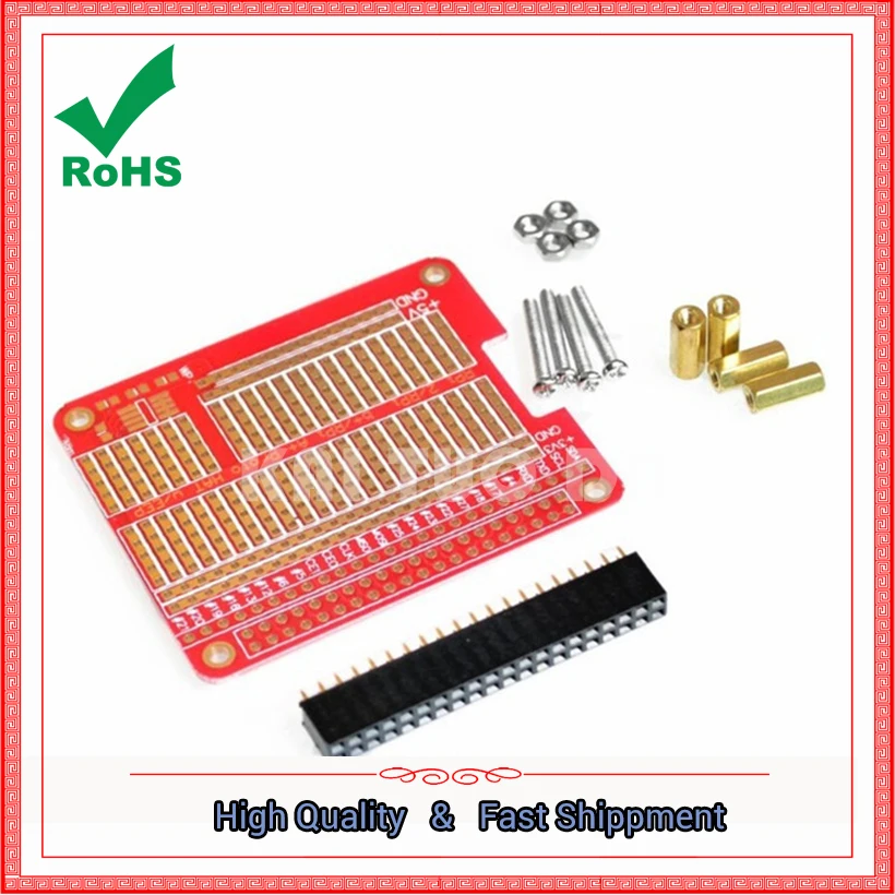 Pair 2 Exclusive HAT Hole Board DIY Welding Kit Compatible B + / A + Type Pi