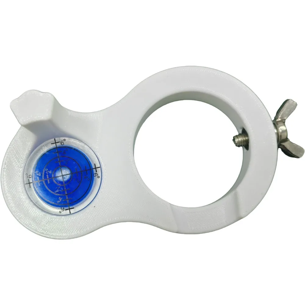 Small Circular Drill Level Attachment Precision Portable Drill Spirit Level Electric Drill Compatible Round Shape