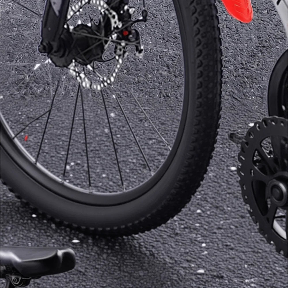 Cycling Commute In Rain - Enhanced MTB Bicycle Fender Set Wide