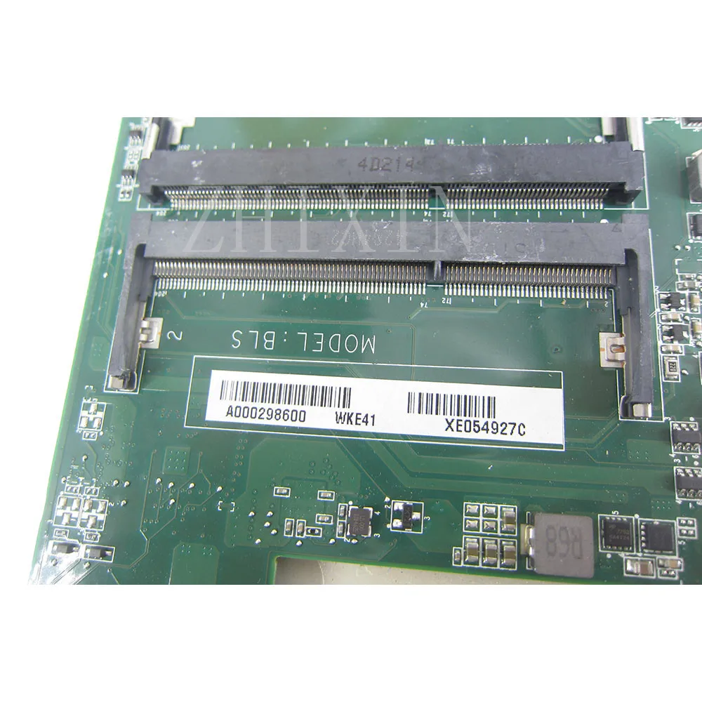 Yourui para Toshiba P55 P55W P55W-B placa base para ordenador portátil con I5-4210U CPU DDR3 A000298590 DA0BLSMB8E0 prueba completa