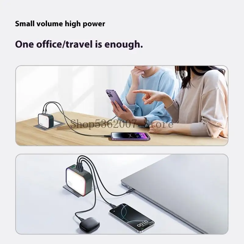 5C1A Desktop Charging Intelligent Power Distribution Fast Charging Adapter 40JB