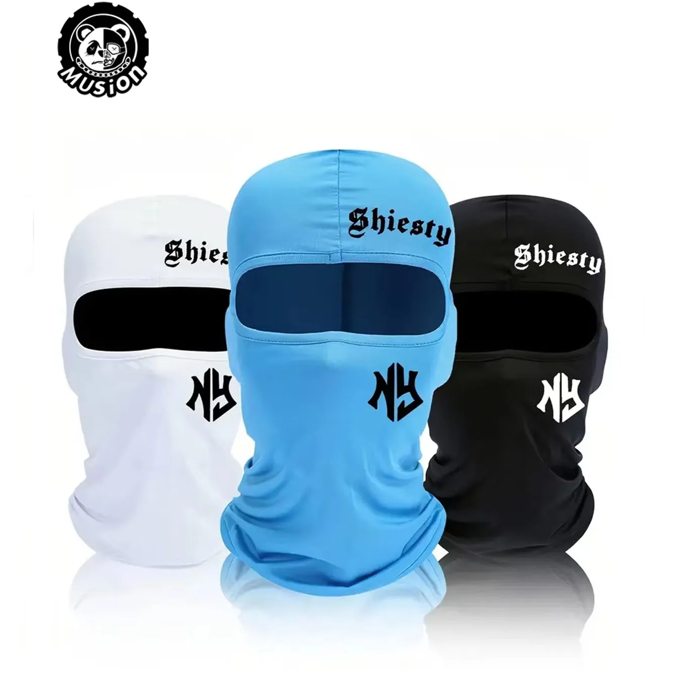 Musion Unisex Balaclava Face Mask Windproof Dustproof Multi-functional for Motorcycle Camping Hiking Outdoor Sports