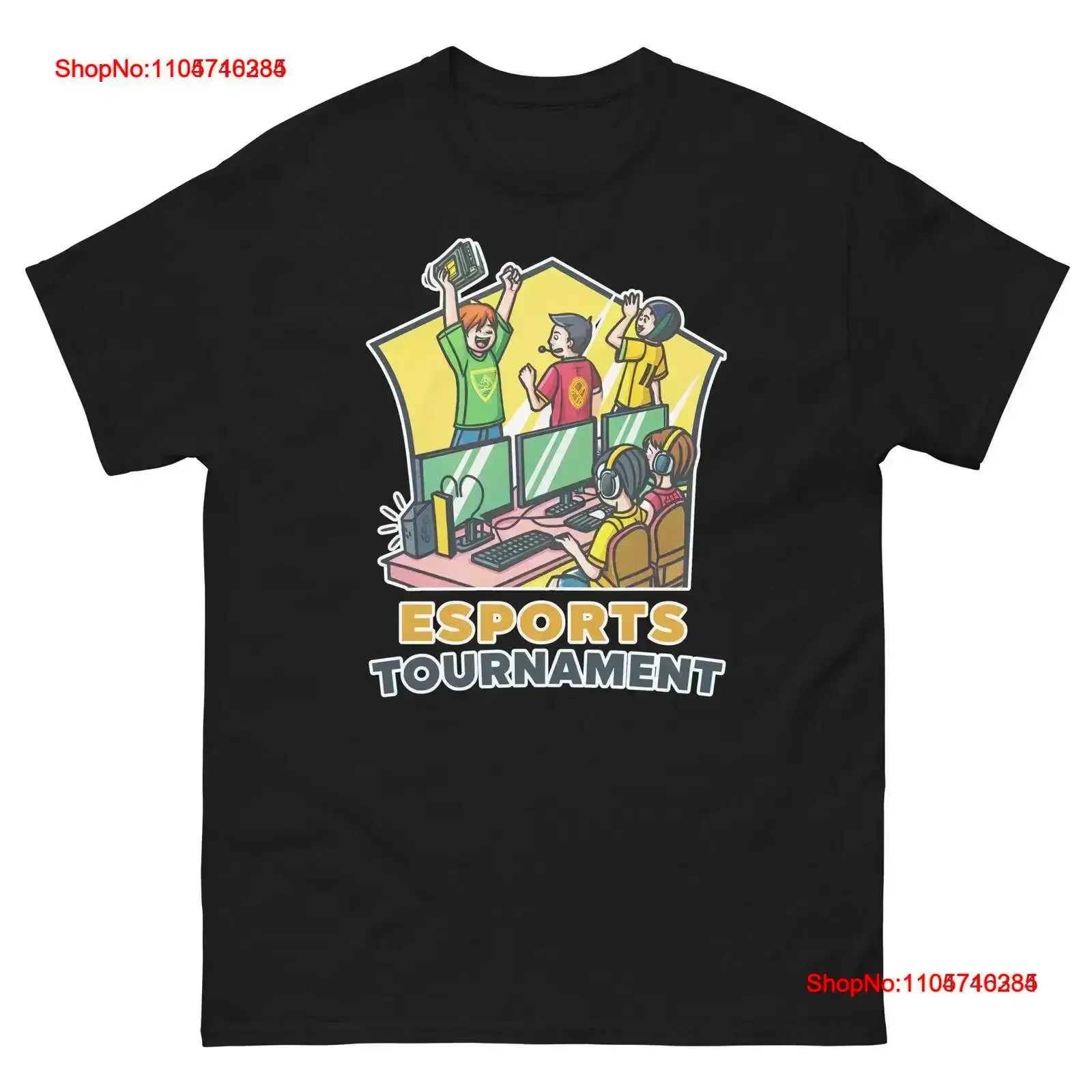 Esports Tournament Event Attraction Social Gathering T Shirt vintage Washed Comfortable Soft Stylish Stretched Breathable