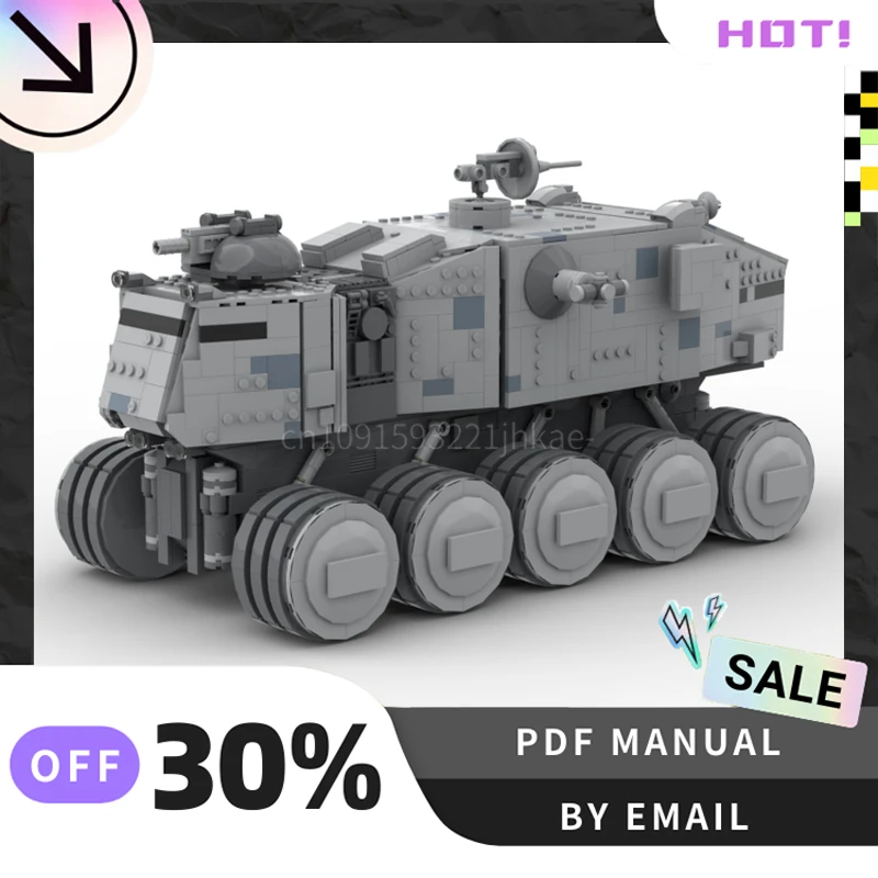 [2701PCS]Customized MOC Havw A6 juggernaut tank V2 Creative Building Blocks Set STEM Educational Toys DIY Construction Model Kit