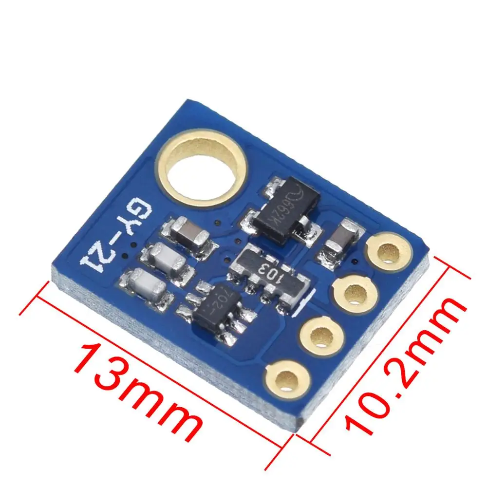 1/3PCS HTU21 GY-21 Modulo Sensori di Umidità Industriali Ad Alta Precisione Modulo I2C IIC Modulo di Interfaccia Per Arduino