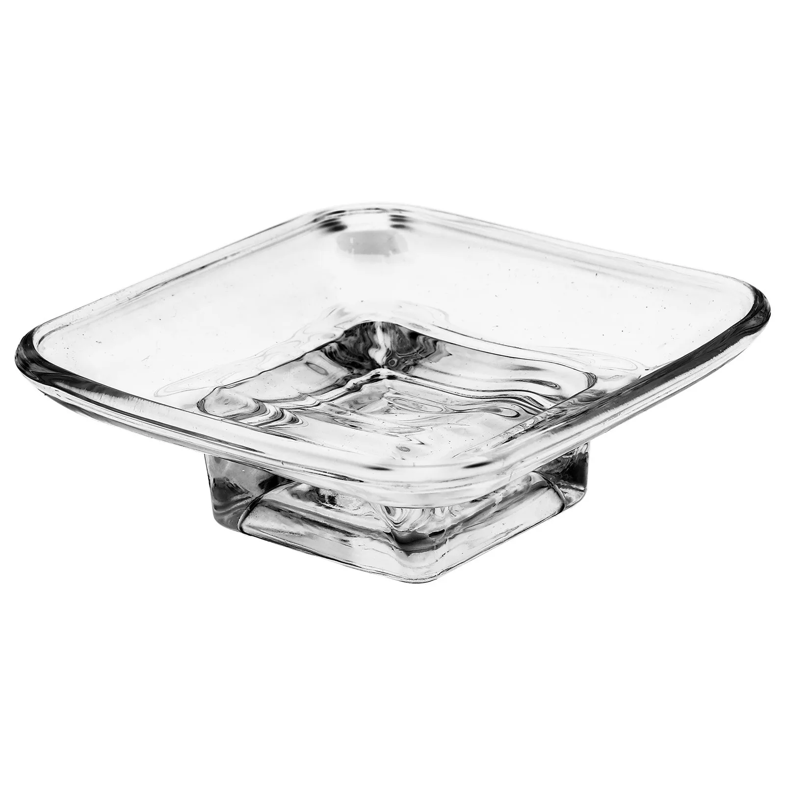 Dish Soap Container Bathroom Holder Kitchen Tray Dishes Shower Glass Sink Organizer Clear Bar