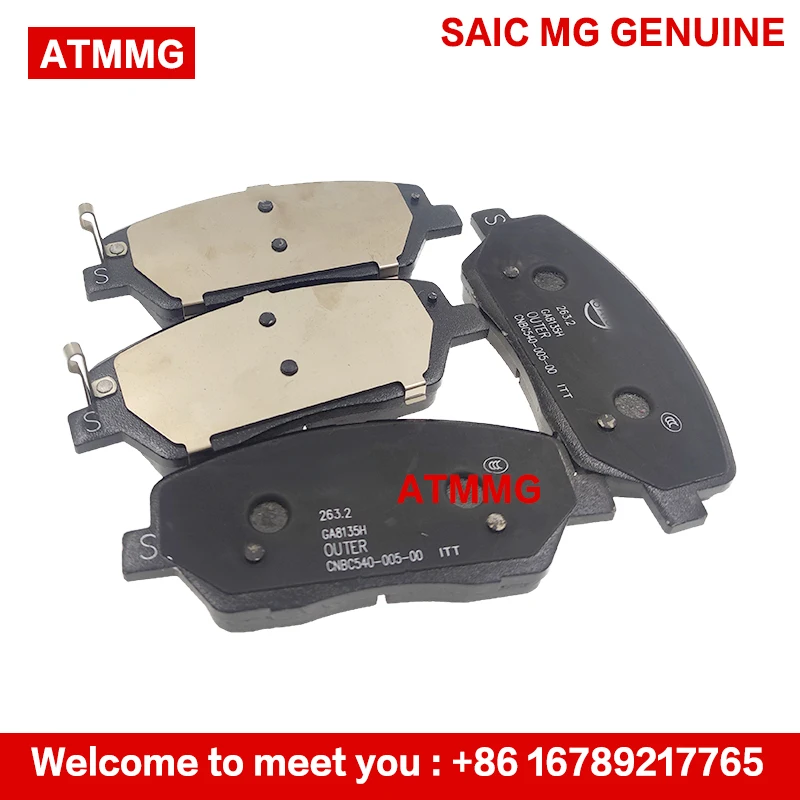 ATMMG For SAIC MG RX8 MGRX8 Front Brake Pad Rear Brake Pads friction plate 10432218 10449128 Original  New