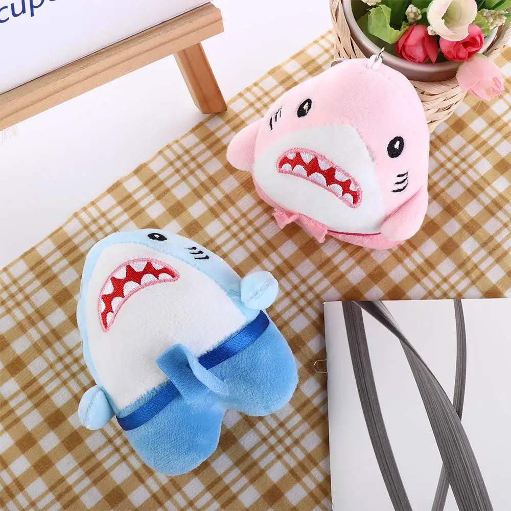 Gifts Simulation Shark Bag Pendant Shark Plush Keyring Shark Plush Toy Blue Shark Plush Keychains Blue Shark Plush Pendant