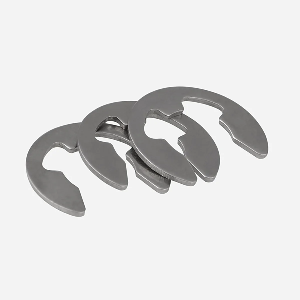 304/316 SS External E Clip Washer Retaining Rings Circlip Clips Φ1.2mm-Φ15mm