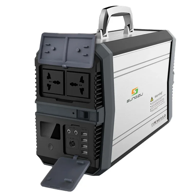 1000w Portable power station For Home outdoor emergency power supply support logo customs and packaging design