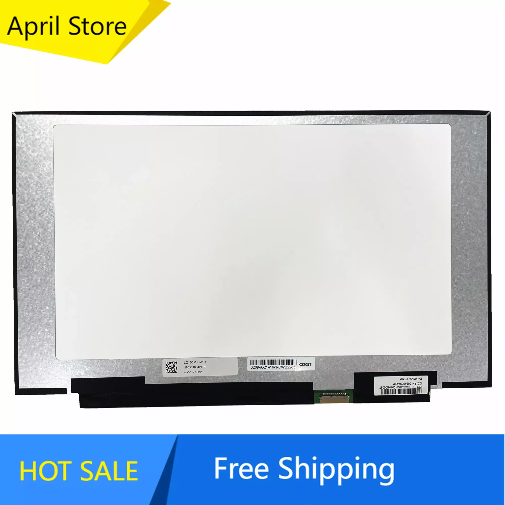 

LQ156M1JW01 15.6'' 60Hz Laptop LCD Screen Display Panel 1920*1080 EDP 30 Pins 100% sRGB