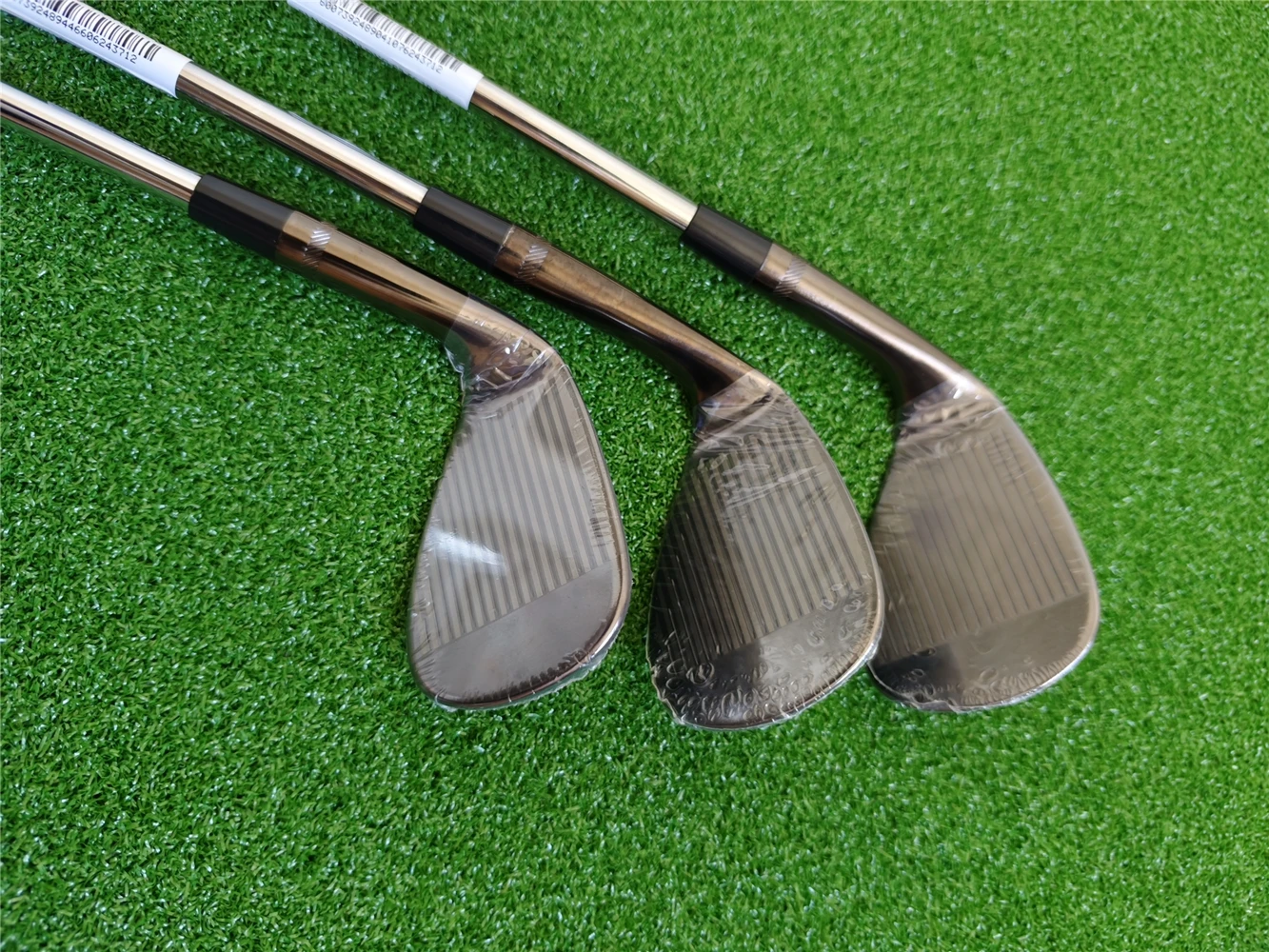 3 palos de golf grises S Club M10, 48/50/52/54/56/58/60/62, varillas de acero regulares/rígidas, fundas para palos, envío gratis