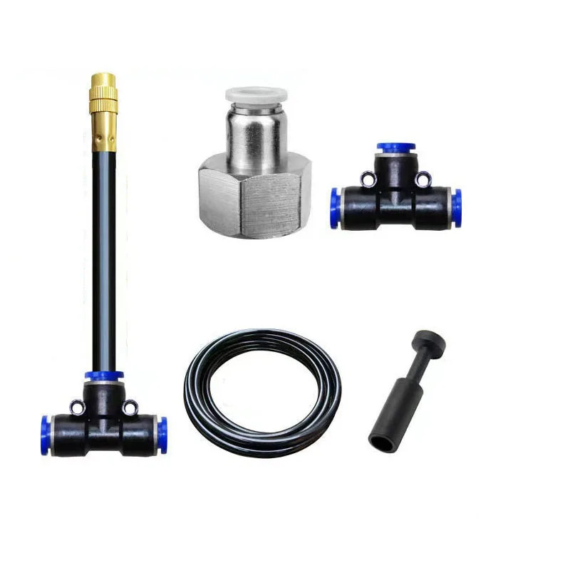 

Универсальная Распылительная насадка, свободная гибка, сопло для создания тумана из Желтой Меди, прямой замок, диаметр 8 мм