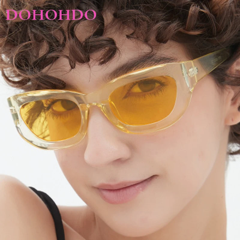

Fashion Candy Color Cute Cat Eye Women Sunglasses Luxury Design Men Sun Glasses Summer Drive Travel Eyewear UV400 Lentes Mujer