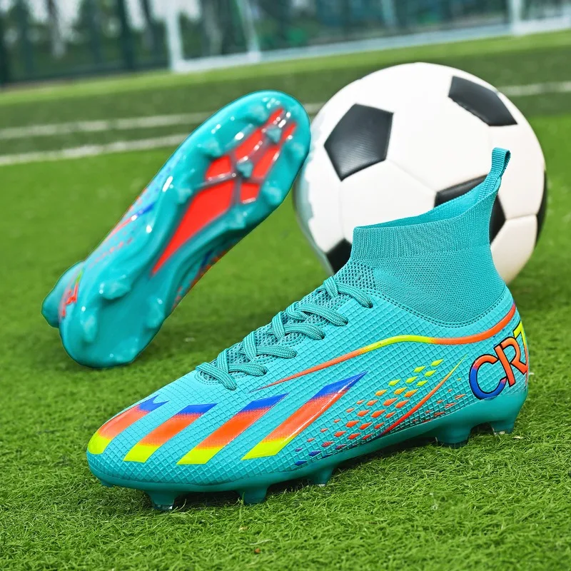 

Men Soccer Shoes Quality Durable Football Boots Lightweight Football Shoes Futsal Training Sneakers Soccer Cleats