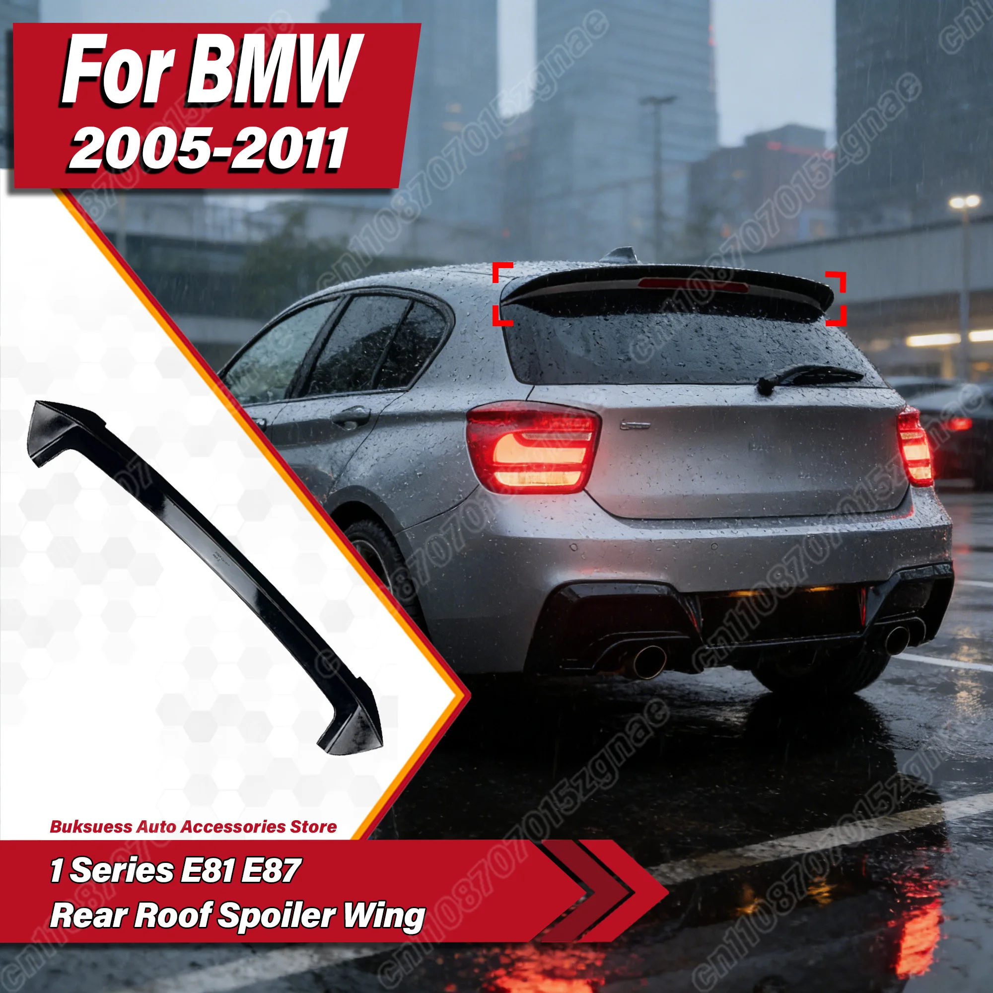 

Для BMW 1 серии E81 E87 2005-2011: Комплект для модификации заднего спойлера на крышу, диффузор, обвес