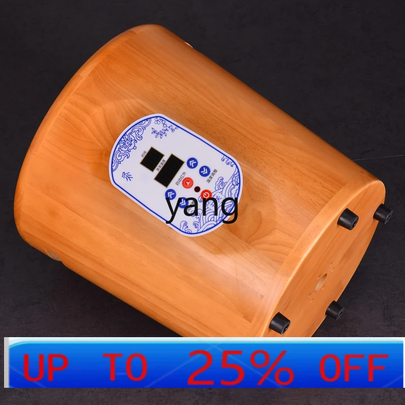 CX  Household Solid Wood Sitting Moxibustion Instrument Wooden Moxibustion Barrel Palace Cold Sitting Smoked Stool
