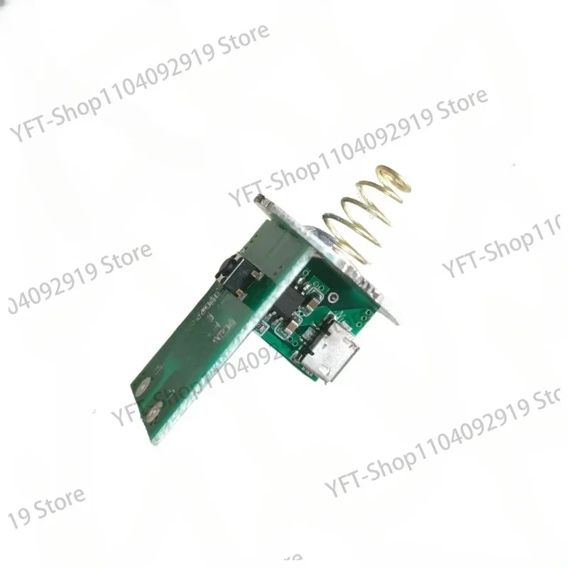 Side Press Strong Light Flashlight Driver Board with Switch Circuit Board Type C Charging Interface DIY Accessories