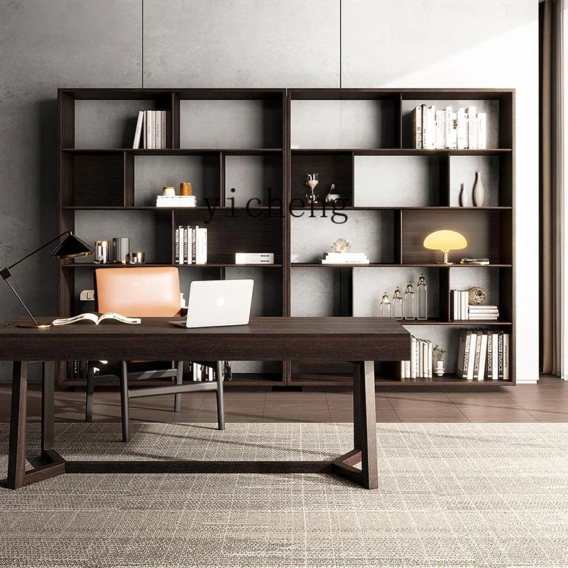 Simple Bookcase Bookshelf Storage Living Room Display Cabinet Office Magazine Cabinet Study FurnitureD18