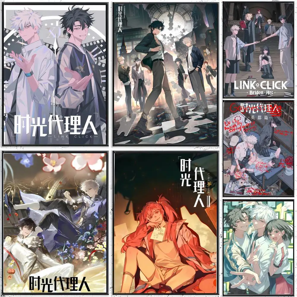 Supernatural Anime Drama L-Link ClickS Poster Modern Indoor Wall Decor & Aesthetic Home Space Design