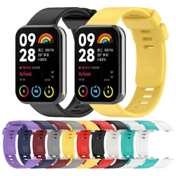 Pulseira de silicone macio para mi band 8 pro band pulseira ajustável para xiaomi mi band 9 pro cintas esporte correa mi 8pro acessórios