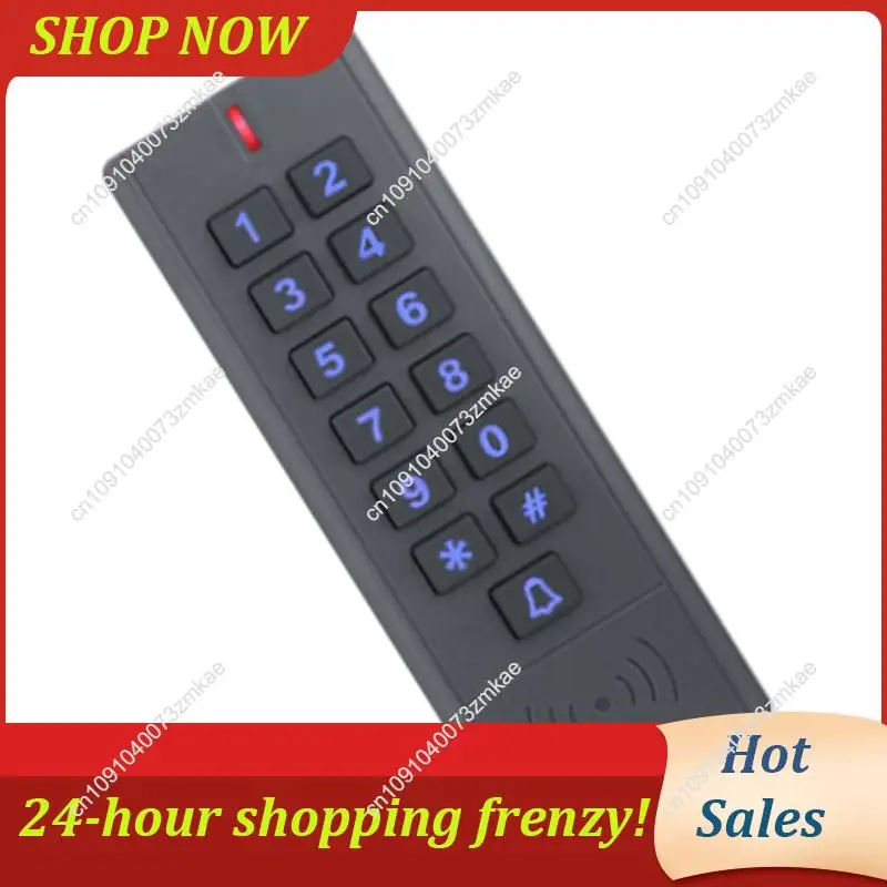 Contrôleur d'accès pour vente quotidienne, clavier RFID 125Khz, système de contrôle de porte d'entrée de proximité étanche, prend en charge 1000 utilisateurs DC 12V-24V