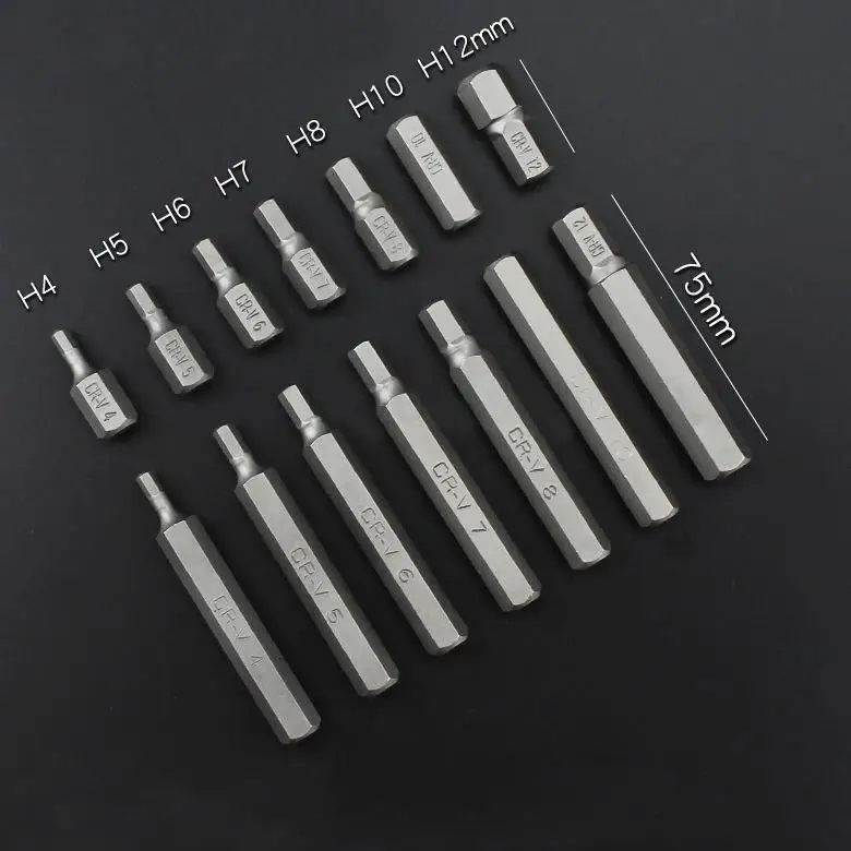 40Pcs Impact Socket Set 1/2'' 3/8'' Adaptor Drive Shank Hex Torx XZN Spline Star Extension Bit Socket Adaptor Conversion Tools