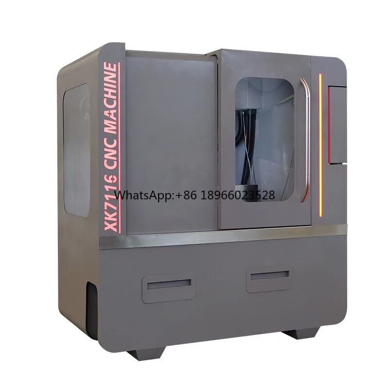 mini cnc milling XK7116 high spindle speed 18000rpm cnc metal milling machine