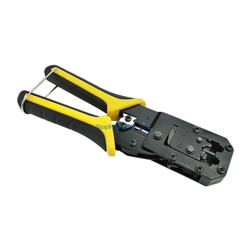 Professional RJ45 RJ11 Crimper Tool with Precise Blade For 8P RJ45 6P RJ12 RJ11 Secure Connectors Stripper Plier