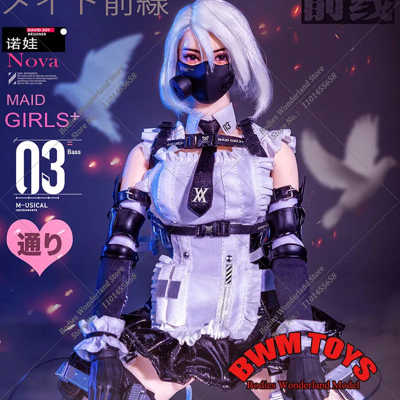 

GDTOYS GD97010 1/6 Scale Collectible Maid Frontline Third Bullet NOVA Full Set 12" Female Soldier Action Figure Body Model Toys