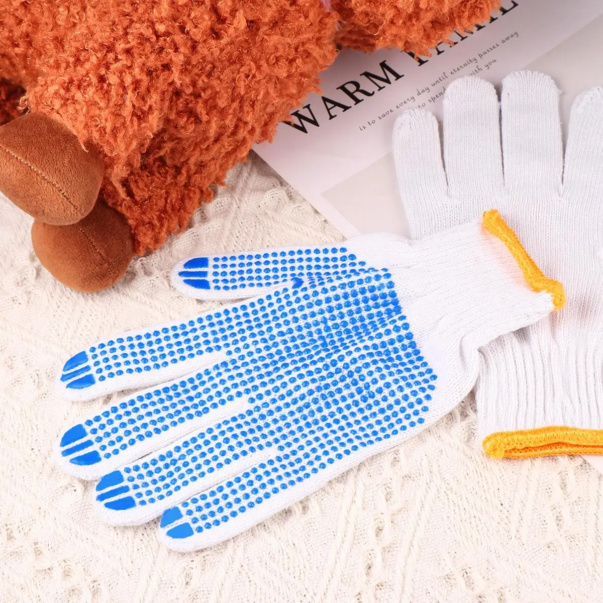 Pet Anti Bite Gloves Animal Protection Gloves Breathable Proof Rubber Material Safe Environmental Scratch Resistance