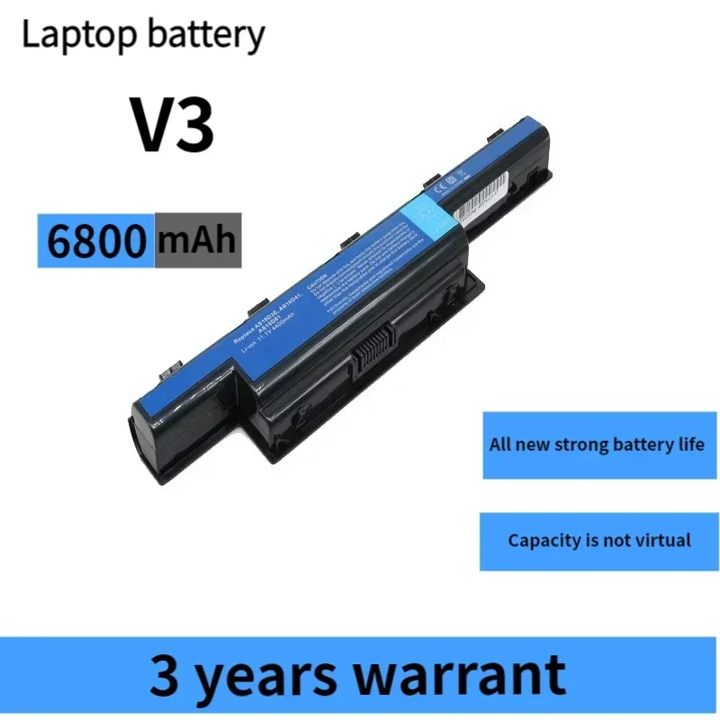 New Laptop Battery For Acer Aspire V3 5741 5742 5750 5551G 5560G 5741G 5750G AS10D31 AS10D51 AS10D61 AS10D71 AS10D75 AS10D81