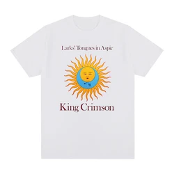 King Crimson Rock Music Printed Graphic Band t-shirt Cotton Men T shirt New TEE TSHIRT Womens tops