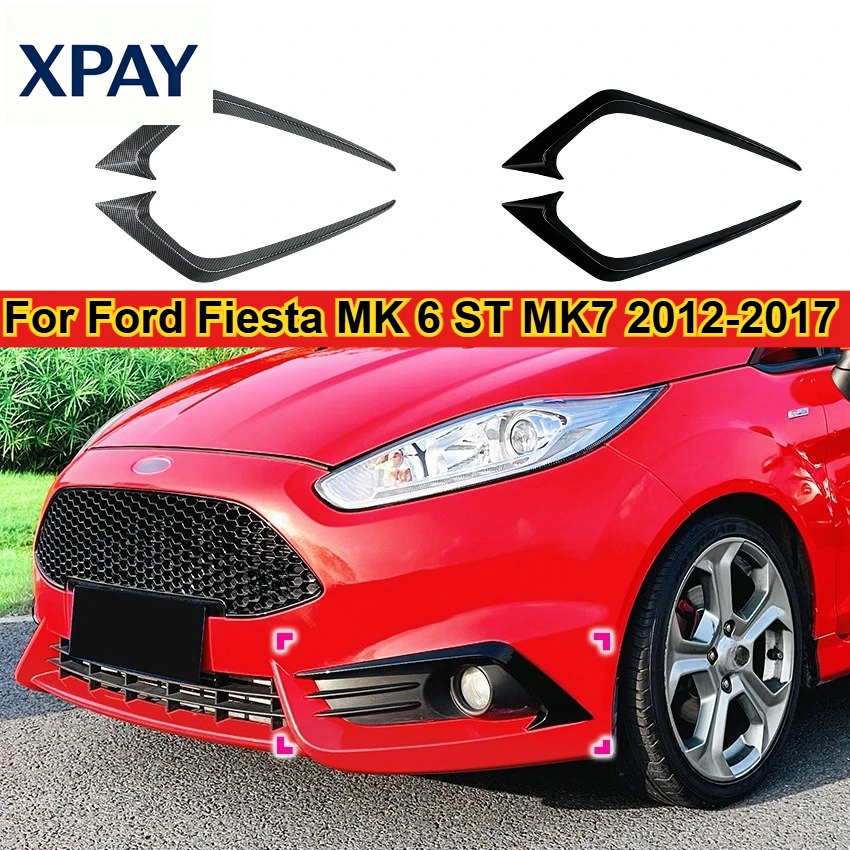 

Car New Car Front Air Vent Suitable For Ford Fiesta MK 6 ST MK7 2012-2017 Cross-border Modification Blade Sticker Aftermarket Pa